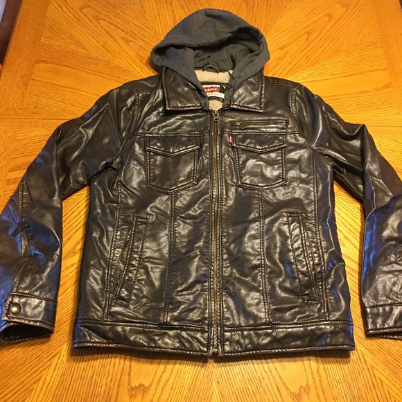 Levi's Jackets & Coats Mens Levis Faux Leather Jacket Poshmark